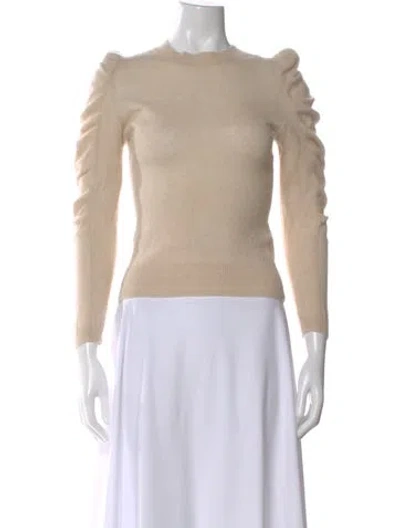 Pre-owned Frame Cashmere Crew Neck Sweater In Neutral
