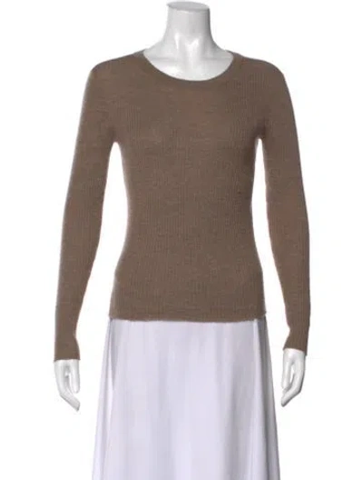 Pre-owned Frame Cashmere Crew Neck Sweater In Neutral