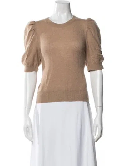 Pre-owned Frame Cashmere Crew Neck Sweater In Neutral