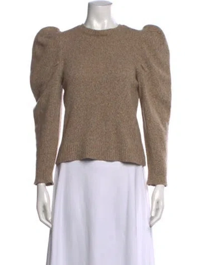 Pre-owned Frame Cashmere Crew Neck Sweater In Neutral