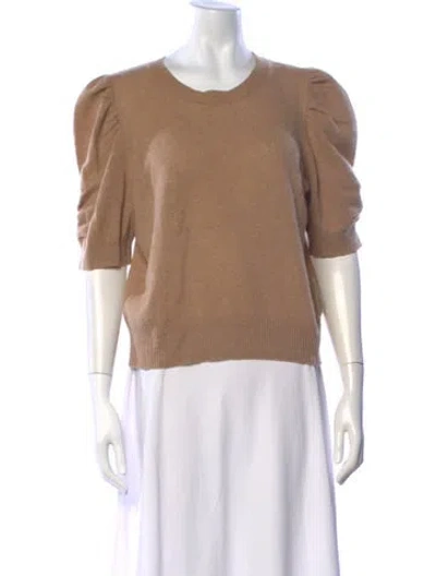 Pre-owned Frame Cashmere Crew Neck Sweater In Neutral