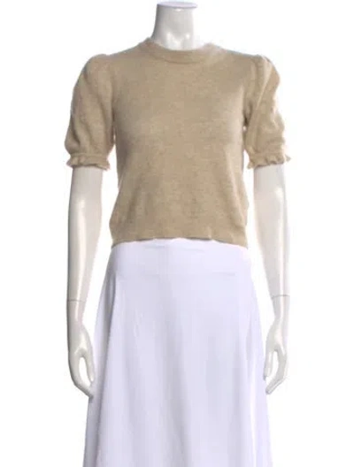 Pre-owned Frame Cashmere Crew Neck Sweater In Neutral