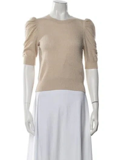 Pre-owned Frame Cashmere Crew Neck Sweater In Neutral