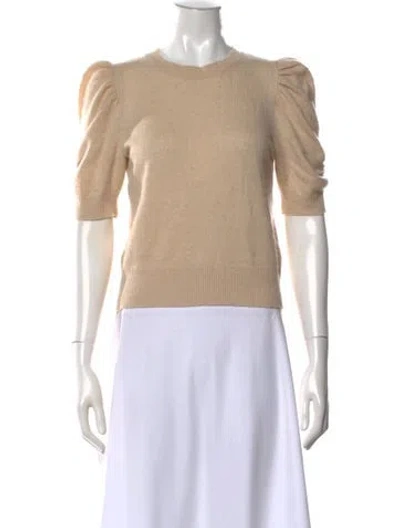 Pre-owned Frame Cashmere Crew Neck Sweater In Neutrals