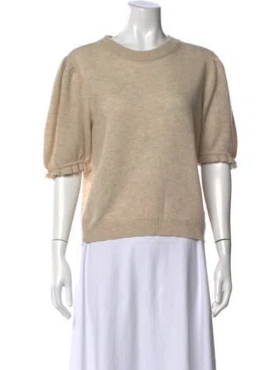 Pre-owned Frame Cashmere Crew Neck Sweater In Neutrals