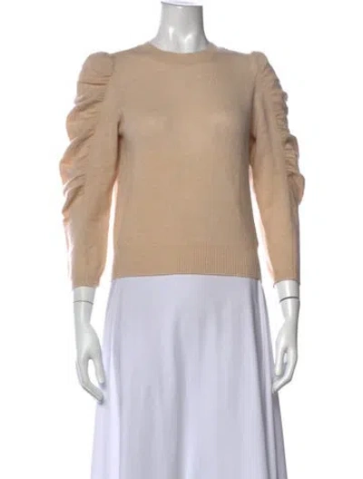 Pre-owned Frame Cashmere Crew Neck Sweater In Neutrals