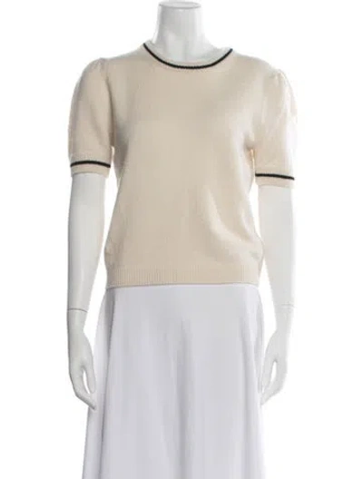 Pre-owned Frame Cashmere Crew Neck Sweater In Neutrals