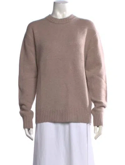Pre-owned Frame Cashmere Crew Neck Sweater In Neutrals