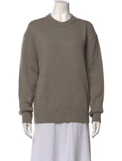 Pre-owned Frame Cashmere Crew Neck Sweater In Neutrals
