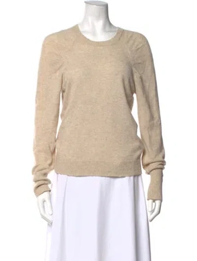 Pre-owned Frame Cashmere Crew Neck Sweater In Neutrals