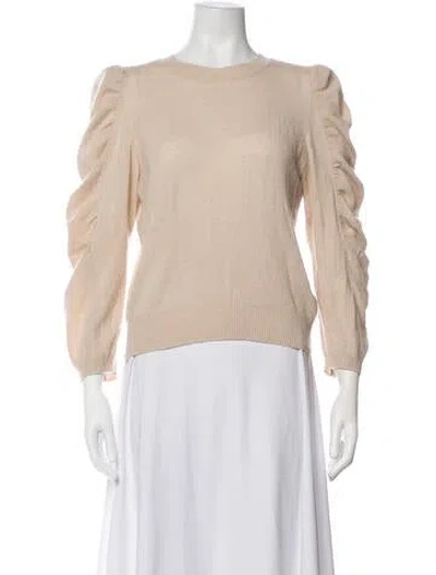 Pre-owned Frame Cashmere Crew Neck Sweater In Neutrals