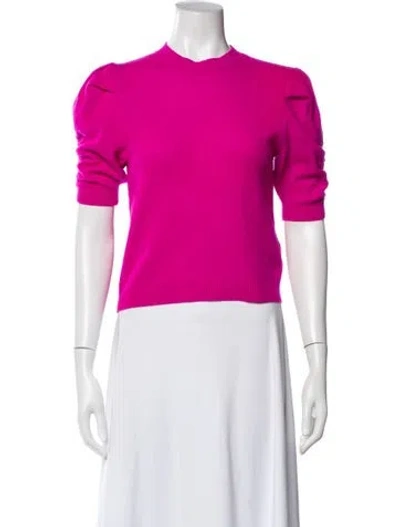 Pre-owned Frame Cashmere Crew Neck Sweater In Pink