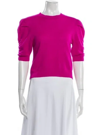 Pre-owned Frame Cashmere Crew Neck Sweater In Pink
