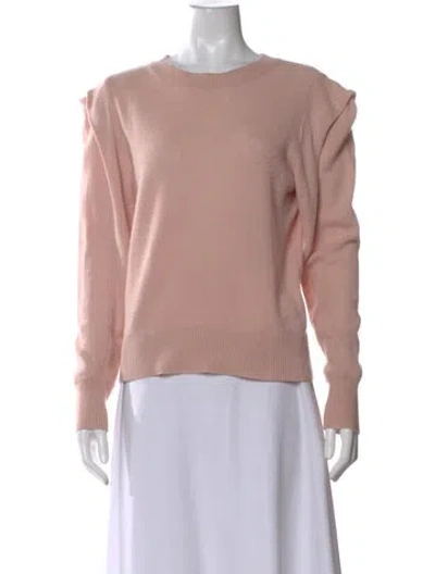 Pre-owned Frame Cashmere Crew Neck Sweater In Pink