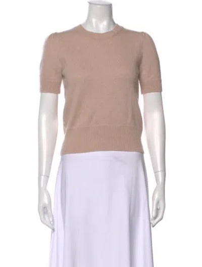 Pre-owned Frame Cashmere Crew Neck Sweater In Pink