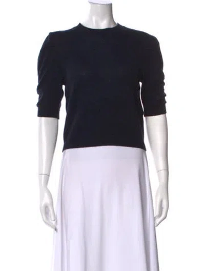 Pre-owned Frame Cashmere Crew Neck Sweater W/ Tags In Black