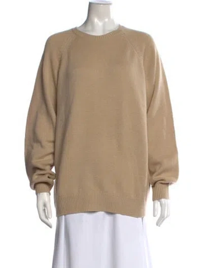 Pre-owned Frame Cashmere Crew Neck Sweater W/ Tags In Neutral