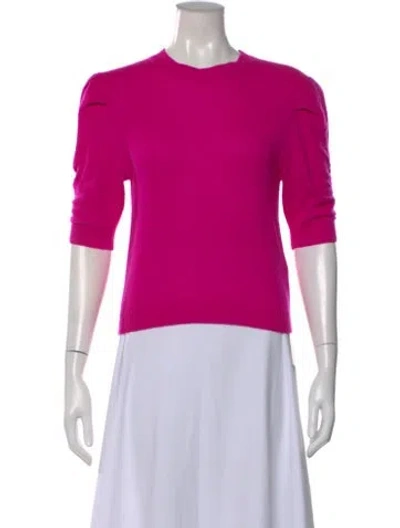 Pre-owned Frame Cashmere Crew Neck Sweater W/ Tags In Pink