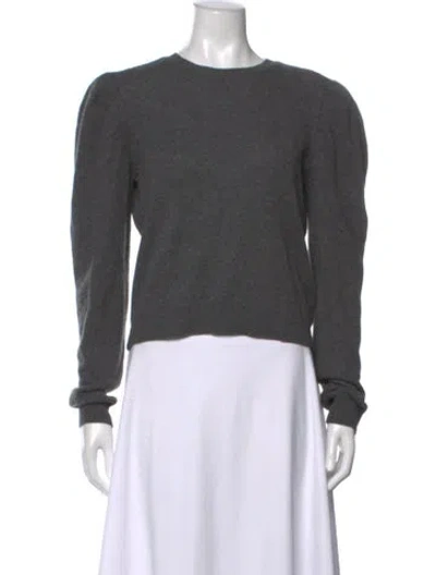 Pre-owned Frame Cashmere Crew Neck Sweatshirt In Grey