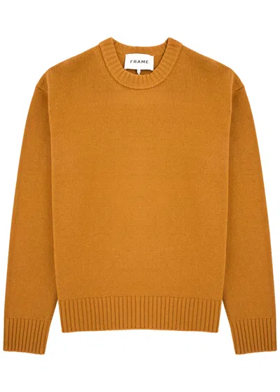 Frame Cashmere Jumper In Copper