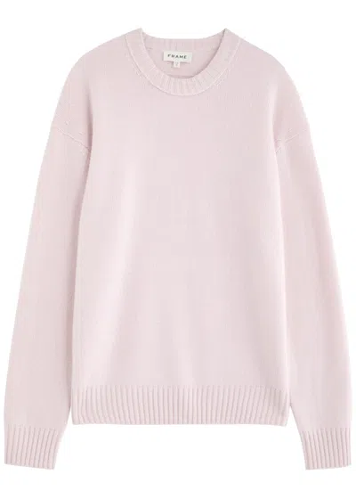 Frame Cashmere Jumper In Pink