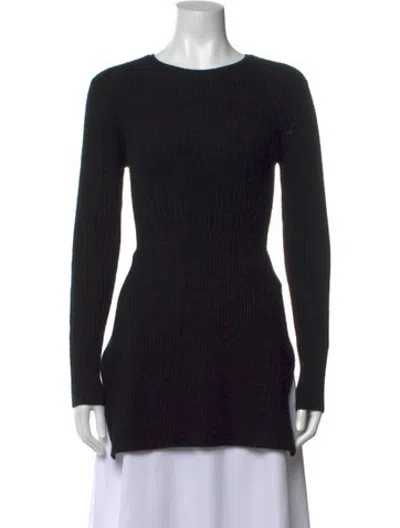 Pre-owned Frame Cashmere Long Dress In Black