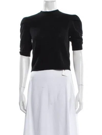 Pre-owned Frame Cashmere Mock Neck Sweater In Gray