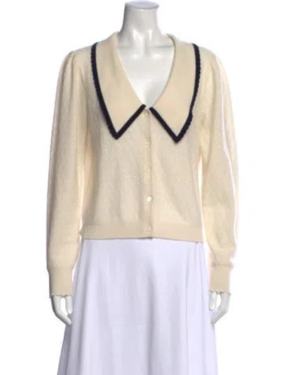 Pre-owned Frame Cashmere Patterned Sweater