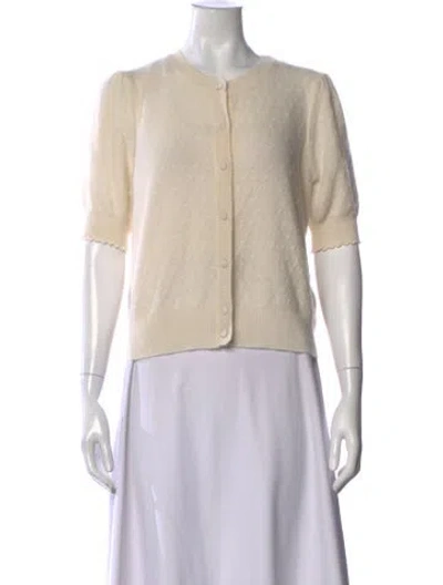 Pre-owned Frame Cashmere Patterned Sweater In Neutral