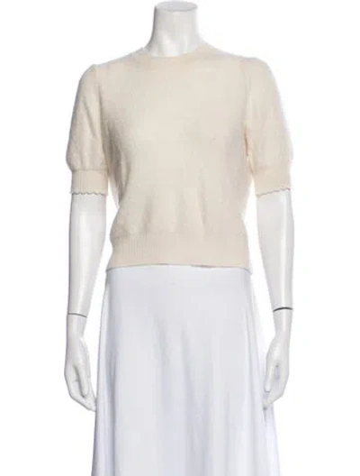Pre-owned Frame Cashmere Patterned Sweater In Neutrals