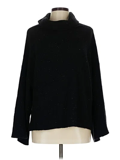 Pre-owned Frame Cashmere Pullover Sweater In Black