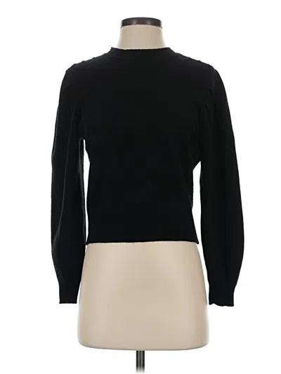 Pre-owned Frame Cashmere Pullover Sweater In Black