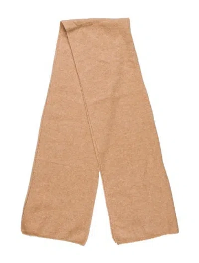 Pre-owned Frame Cashmere Scarf W/ Tags In Neutral