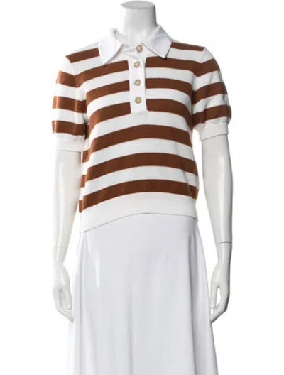 Pre-owned Frame Cashmere Striped Sweater In Multicolor