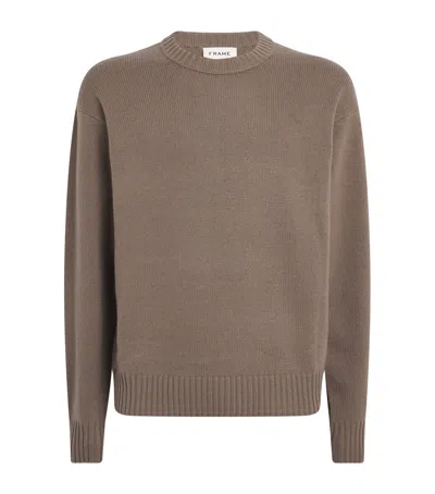 Frame Cashmere Sweater In Neutral