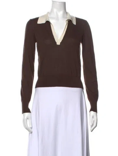 Pre-owned Frame Cashmere Sweater In Brown