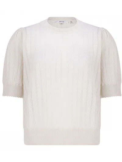 Frame Cashmere Sweater For Women - Luxurious Comfort In White