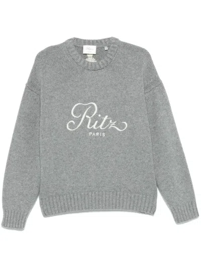 Frame Cashmere Sweater In Gray