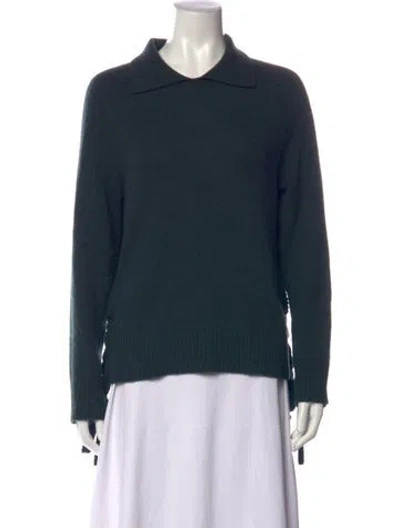 Pre-owned Frame Cashmere Sweater In Green