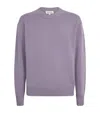 Frame Cashmere Sweater In Purple