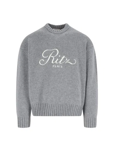 Frame Cashmere Sweater In Gray