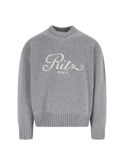 Frame Cashmere Sweater "ritz" – Gray