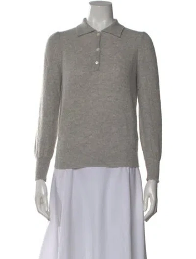 Pre-owned Frame Cashmere Sweater W/ Tags In Gray