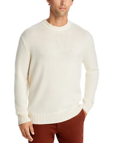 Frame Cashmere Sweater In White