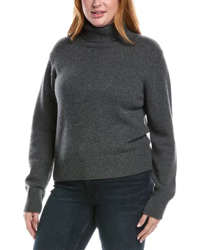 Frame Cashmere Turtleneck Sweater In Gray