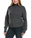 Frame Cashmere Turtleneck Sweater In Gray