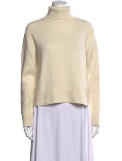 Pre-owned Frame Cashmere Turtleneck Sweater In Neutral