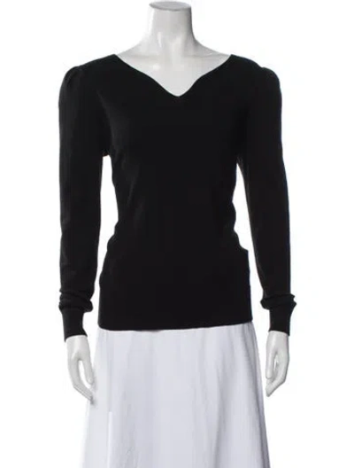 Pre-owned Frame Cashmere V-neck Sweater In Blue