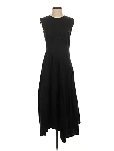 Pre-owned Frame Casual Dress In Black