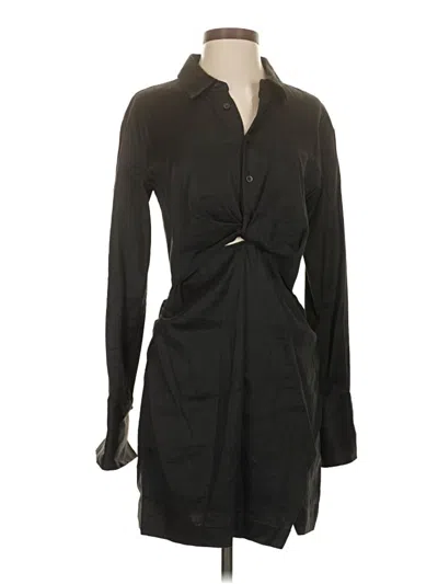 Pre-owned Frame Casual Dress In Black